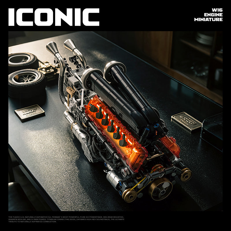 Forge Rosso V12 Engine