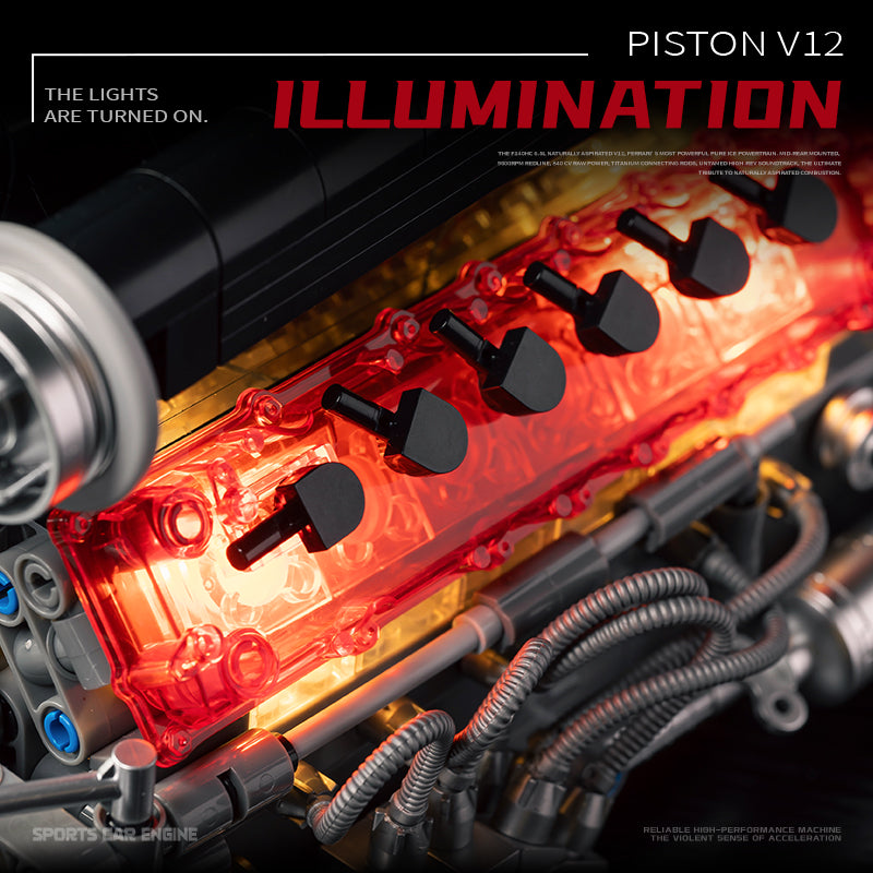 Forge Rosso V12 Engine