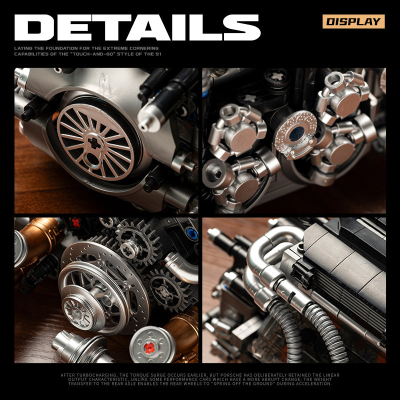 Forge Quad-Turbo W16 Engine