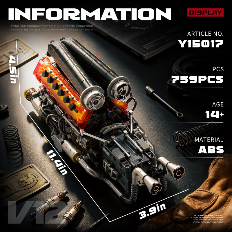 Forge Rosso V12 Engine