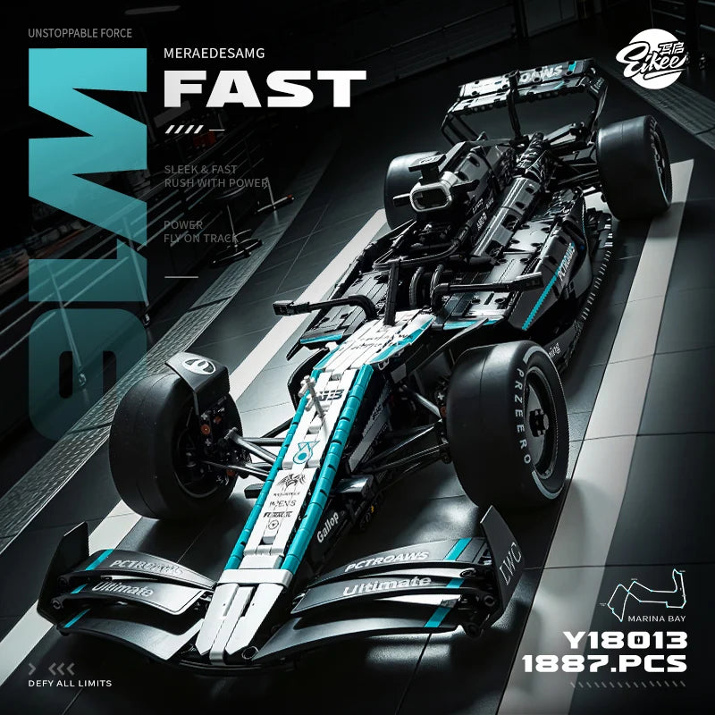 Kaiser Silver W16 GP Racer
