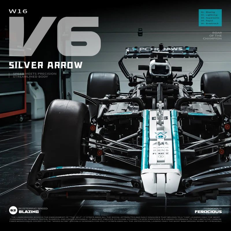 Kaiser Silver W16 GP Racer