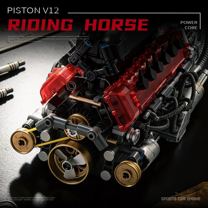 Forge Rosso V12 Engine