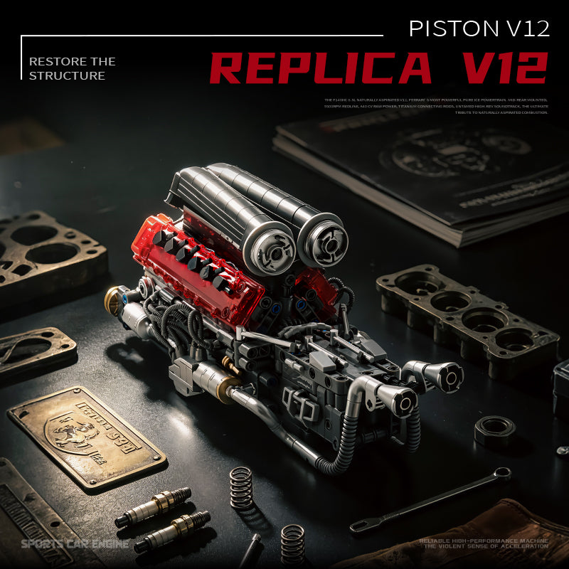 Forge Rosso V12 Engine