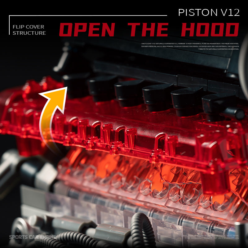 Forge Rosso V12 Engine