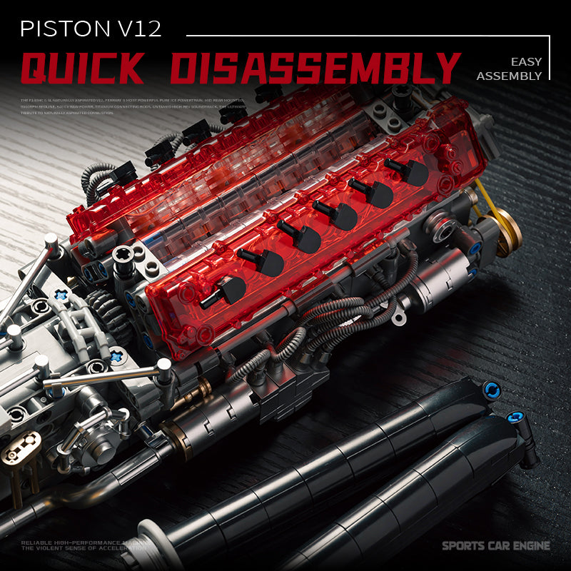 Forge Rosso V12 Engine