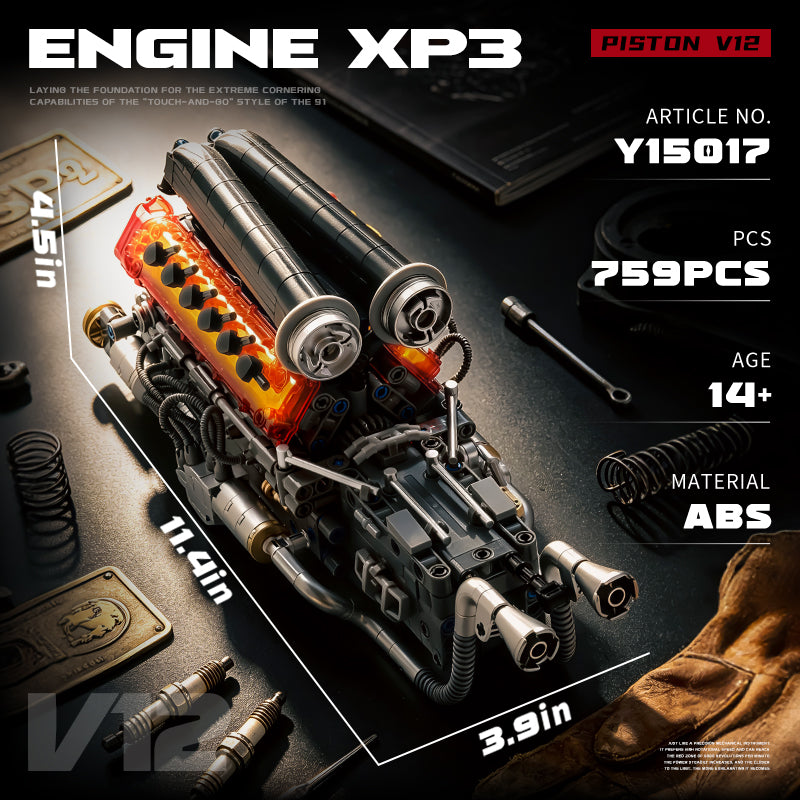 Forge Rosso V12 Engine